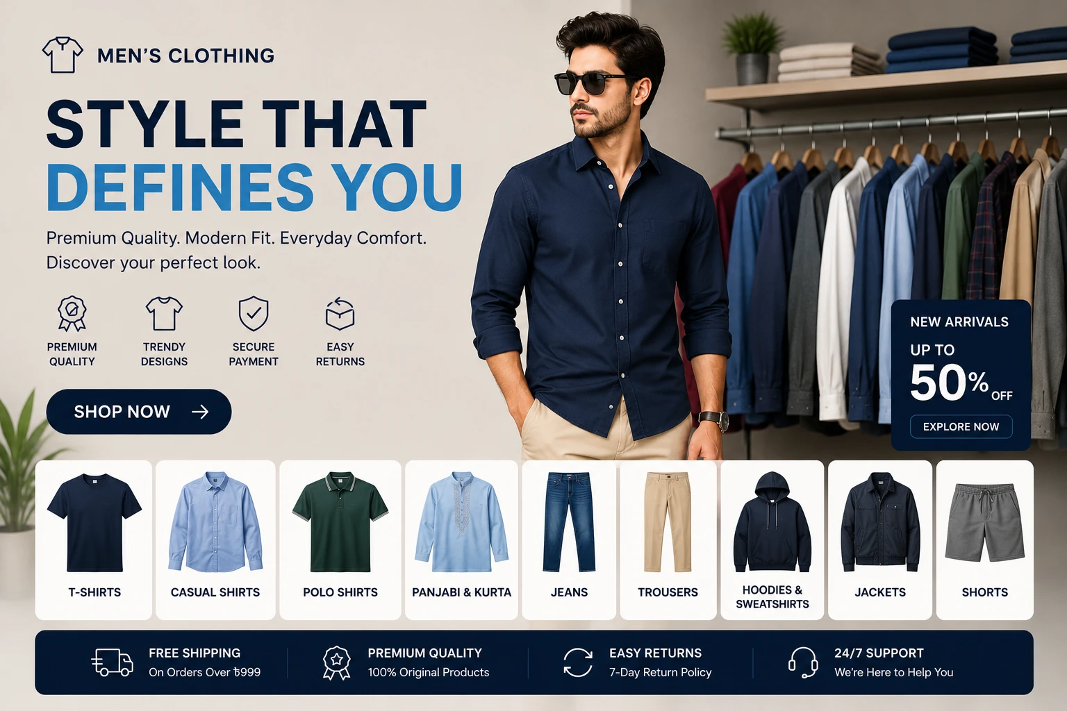 Men's  Clothing